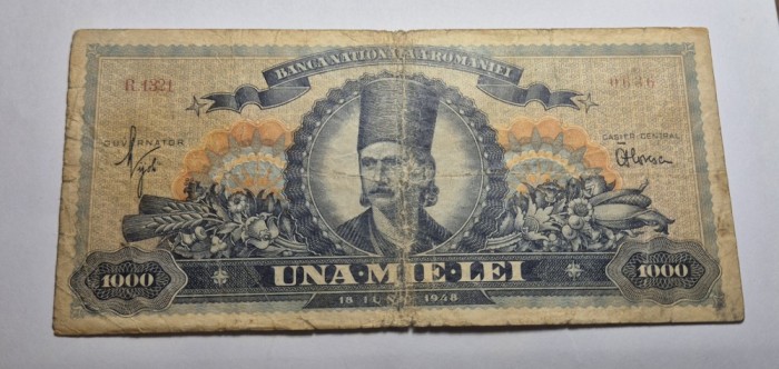 1000 lei 1948