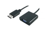 Adaptor MYCON Displayport la VGA T-M Negru, CON3201
