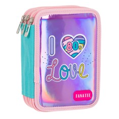 Penar echipat I love 80s, 15 x 22 x 7 cm, model holografic foto