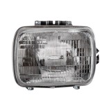 Far Jeep Cherokee, 1984-1996; Wrangler 1987-1995, TYC, fata, partea stanga, halogen; Tip=USA; manual; cu suport becuri incorporat; Omologare: SAE;