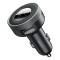 &Icirc;ncărcător MP3 fără fir pentru mașină Baseus Enjoy, Bluetooth 5.0, microSD, AUX (negru)