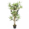 VidaXL Arbore din bambus artificial 552 de frunze 120 cm verde