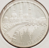 145 Germania 10 Euro 2006 800 Years of Dresden km 246 argint, Europa