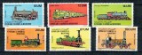Mauritania 1980 - Locomotive, trenuri, serie neuzata