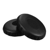 Set 2 bureti pentru casti Bose On-Ear 2 (OE2 / OE2i), SoundTrue On-Ear (OE), SoundLink On-Ear (OE) - Negru - Spuma cu memorie - Piele ecologica