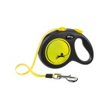 LESA PENTRU CAINI KERBL FLEXI CLASSIC CU BANDA L 5M 50KG NEON