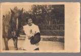CPIB 23986 - CARTE POSTALA - FEMEIE, CAL, CIRCULATA, 1918, STAMPILA, TIMBRU