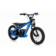 Motocicleta electrica copii, transmisie pe lant, frana pe disc, 3 viteze, motor 24V 250W, roti pneumatice, albastru