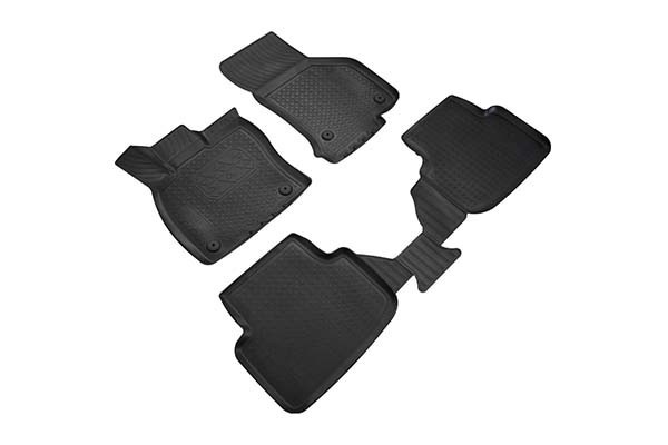 SET COVORASE AUTO CAUCIUC FIT SKODA OCTAVIA III (A7) 3D (2013-2020) - 5 PCS