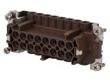 Conector HDC Mamă 180&deg;C 16PE 16A 500V