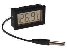 Aparat de măsură digitală pentru temperatură VELLEMAN cu afişaj LCD