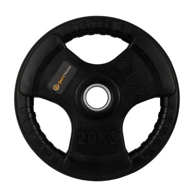 Greutate cauciucata 20kg/51mm Sportmann FitLine Training foto