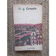 Creatie - Emile Zola
