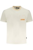 Cumpara ieftin NAPAPIJRI Tricou barbati cu buzunar pe piept , Murlo, cu imprimeu, alb, S