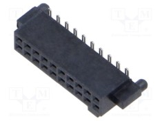 Conector PCB-PCB mamă 20 PIN 1,27mm SFM aurit SMT 3,7A SAMTEC