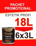 Cumpara ieftin Pachet Promo Estetik Profi 6x3L=18L, 108-252 mp,