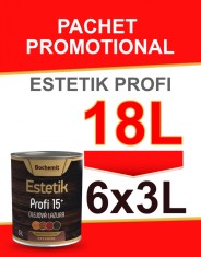 Pachet Promo Estetik Profi 6x3L=18L, 108-252 mp,