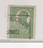 1922 Ferdinand stampilat Bucovina !