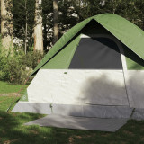 Cort de camping cupola pentru 2 persoane, verde, impermeabil