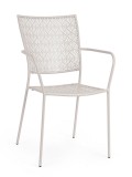 Cumpara ieftin Set 4 scaune otel bej Lizette 54x55x89 cm
