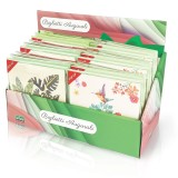 Felicitare POP-UP fantasie, cu modele asortate cu detalii aurii pe exteriorul