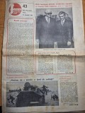 ziarul flacara 29 octombrie 1982 - vizita lui ceausescu la constanta