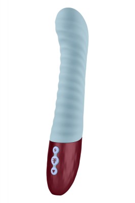 Vibrator Lola G FemmeFunn, 8 Moduri Vibratii, Silicon Lichid, USB, Albastru, 23.9 cm foto