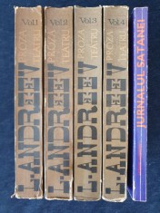 Leonid Andreev &ndash; Proza. Teatru 1, 2, 3, 4 + Jurnalul Satanei (5 vol.)