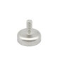 Magnet Oala Neodim 20mm cu Tija Filetata, 9kg, Prindere Fixare Magnetica, Nichelat Lucios