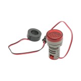 Ampermetru digital LED rosu 0-100A, 220V/380V, &Oslash;22 mm, Breckner