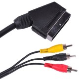 CABLU SCART-3RCA 1.5M - KPO2716-1.5