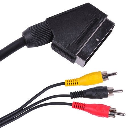 CABLU SCART-3RCA 1.5M - KPO2716-1.5