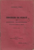 C9077N Obiceiuri de nuntă din județul Hunedoara (comunele B&acirc;rsău și Bălata) de Gheorghe Cernea, 1939, Sibiu, Tiparul Tipografiei Săteanului