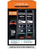 Set cadou L;OREAL MEN EXPERT pure carbon (deo-rol50ml, +2buc gel dus400ml)