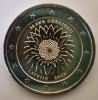 Moneda 2 Euro Letonia 2023 Comemorativa Floarea Soarelui Ucrainean, UNC