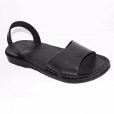 Sandale Piele Aida N, 36, Negru, Piele naturala, Sandaleromane