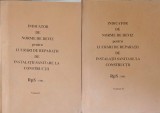 INDICATOR DE NORME DE DEVIZ PENTRU LUCRARI DE REPARATII DE INSTALATII SANITARE LA CONSTRUCTII RSP 1981 VOL.-240504