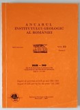 ANUARUL INSTITUTULUI GEOLOGIC AL ROMANIEI , RAPORT DE ACTIVITATE AL IGR PE ANII 1994 - 1995 , VOLUMUL 69 , PARTEA A I - A , 1996