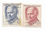 Cehoslovacia - Presedintele Svoboda, 1968 - serie obliterata