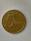 Moneda 5 FRANCI - 5 francs - B plin - Belgia - 1994 - KM 189 (132), Europa