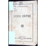STUDII CRITICE-H. SANIELEVICI-337388