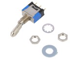 Comutator basculant NKK SWITCHES D22012LP 2 poziții SPDT ON-ON 0,1A 48V AC/DC