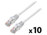 Patch cord UTP 6 gri 3m 10 buc, Lanberg