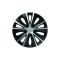 SET CAPACE ROTI 14` SILVER&amp;BLACK RAPIDE
