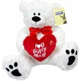 Cumpara ieftin Ursulet de plus cu Sunete,Mesaj romantic,30cm