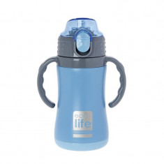 Termos pentru copii EcoLife, manere, 300 ml, bleu foto