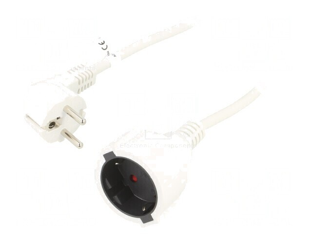 Prelungitor Alimentare 3m Negru 10A
