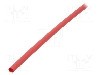 Tub termocontractant, 6.4mm, 1m, ro&amp;#351;ie, TASKER - GTM 6432 R