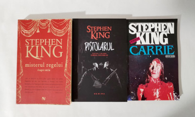 Pachet carti Stephen King, Ed. Nemira foto