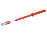 Sondă măsurare 1A roșie 4mm 128mm